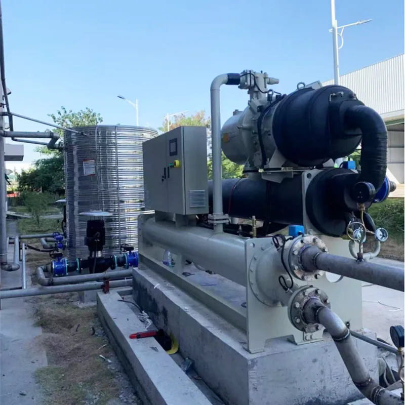 Caja de la unidad enfriadora