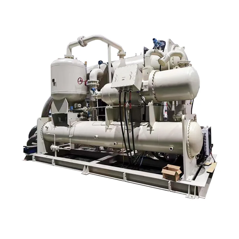 Enfriador de tornillo de película descendente