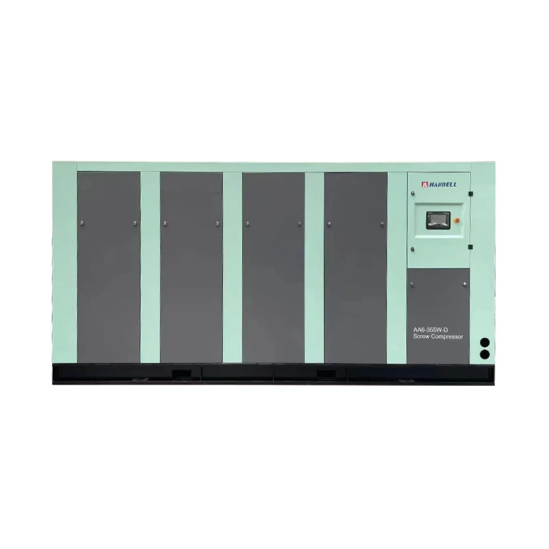 Compresor de aire de tornillo de velocidad fija de compresión de dos etapas